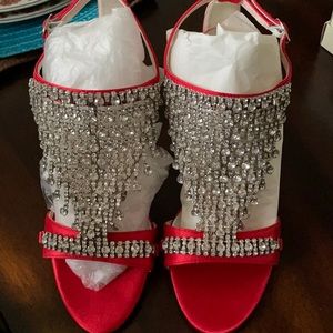 Dress heels. Brand new.  Absolutely Never worn,  no stains.